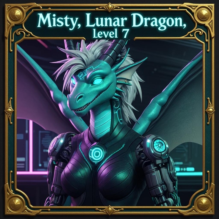 grok-image-add and ornate mystical TCG border with text_ Misty, Lunar Dragon, level 7-7439f05a-456a-45ac-8c2d-d3fabe9e3538-image-edit-0_0.jpeg