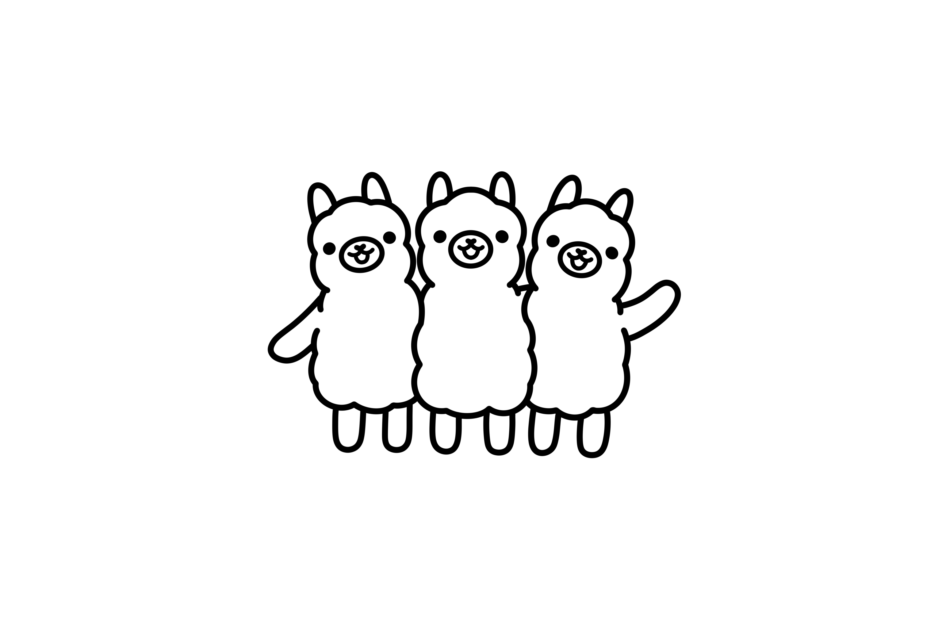 3 Ollamas welcome you to open-source